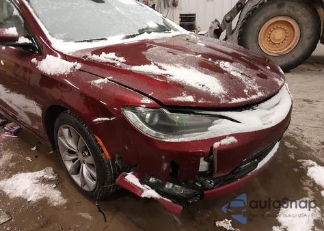 2016 Chrysler 200 S z USA, uszkodzony, nr VIN 1C3CCCDG0GN186976